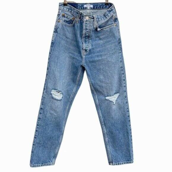 RE/DONE Originals 70s Ultra Stove Pipe Light Destroyed 15 - Picture 5 of 9